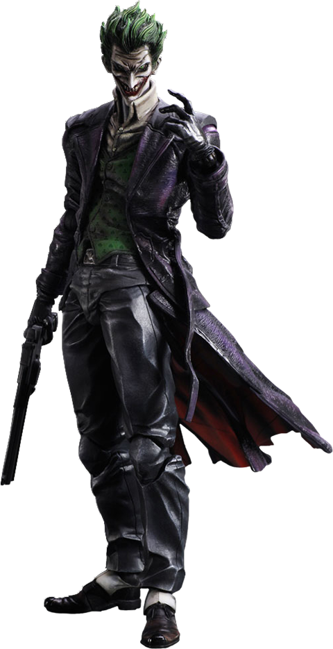 DC Comics The Joker Arkham Origins Collectible Figure by S