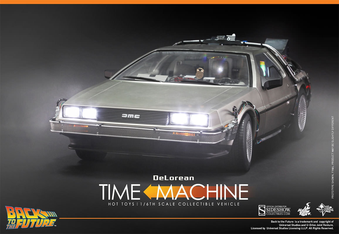 Back to the Future DeLorean Sixth Scale Figure Accessory  View 3