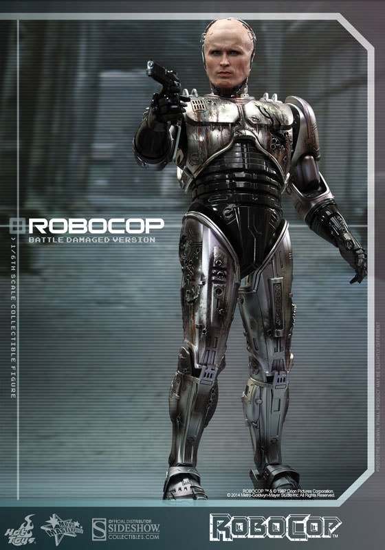 Robocop RoboCop Battle Damaged Version Sixth Scale Figure by