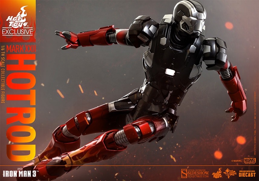 Marvel Iron Man Mark XXII - Hot Rod Sixth Scale Figure  Exclusive Edition View 7
