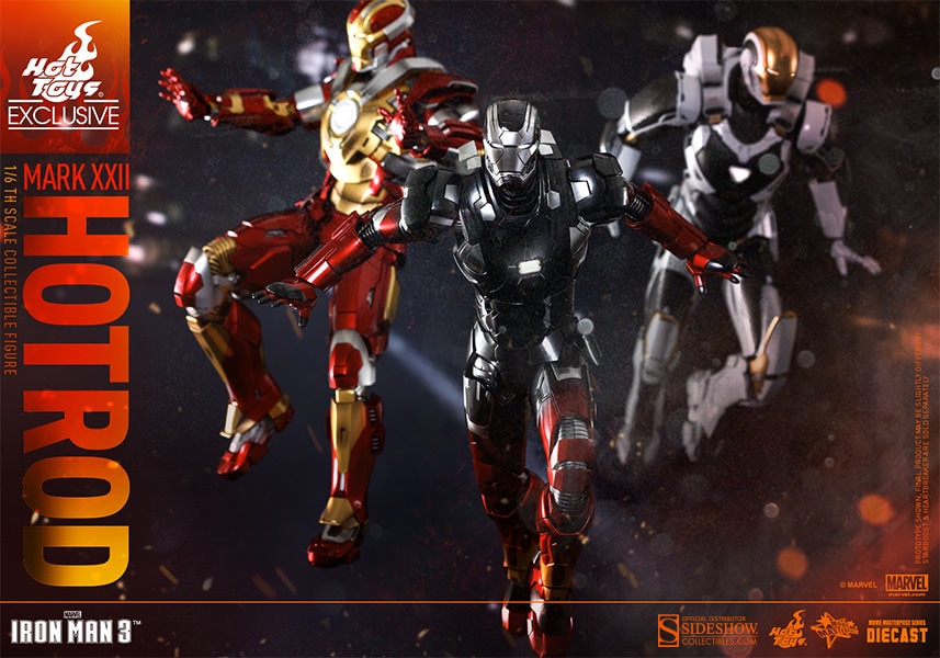 Marvel Iron Man Mark XXII - Hot Rod Sixth Scale Figure  Exclusive Edition View 12