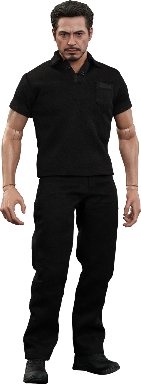 Marvel Tony Stark with Arc Reactor Creation Accessories Sixth Scale Figure Set  View 14