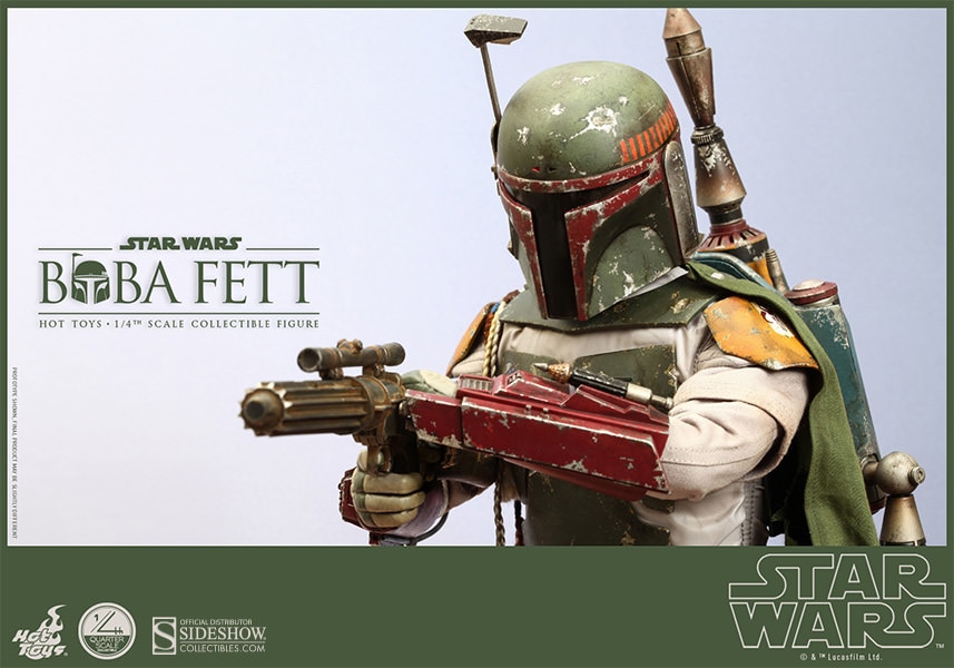 Star Wars Boba Fett Quarter Scale Figure  Collector Edition View 7