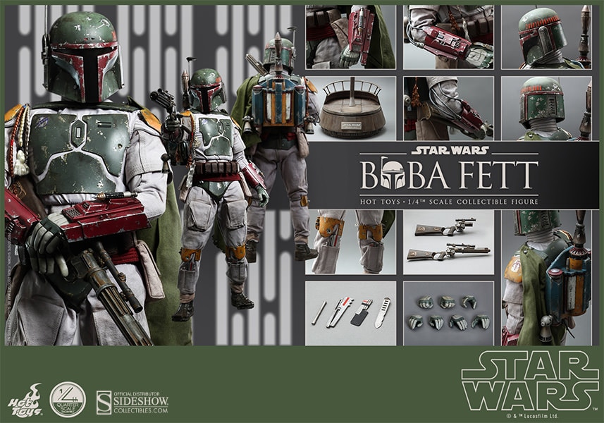 Star Wars Boba Fett Quarter Scale Figure by Hot Toys