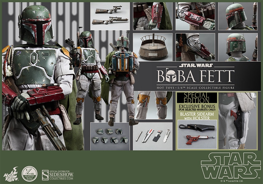 Star Wars Boba Fett Quarter Scale Figure by Hot Toys