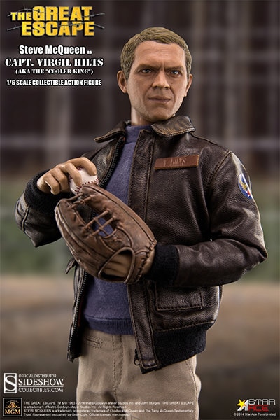 The Great Escape Steve McQueen (Capt. Virgil Hilts) Sixth Scale Figure  (Prototype Shown) View 10