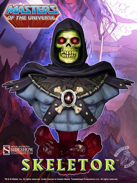 Masters of the Universe Skeletor Collectible Bust  (Prototype Shown) View 1