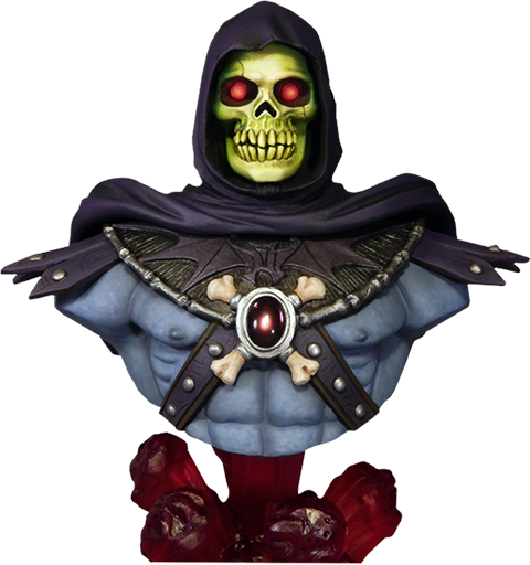 Masters of the Universe Skeletor Collectible Bust  (Prototype Shown) View 5
