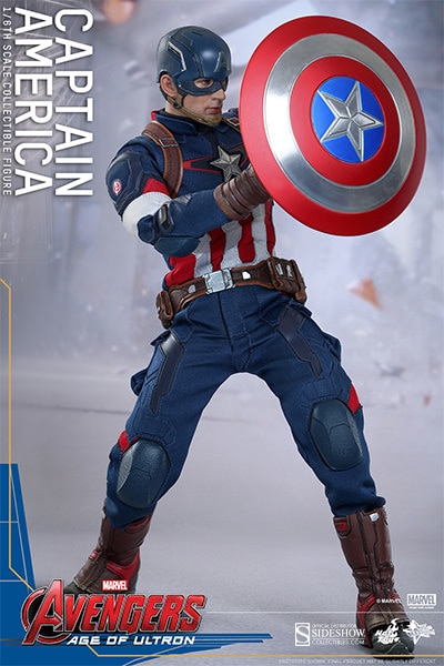 Marvel Captain America Sixth Scale Figure by Hot Toys Sideshow