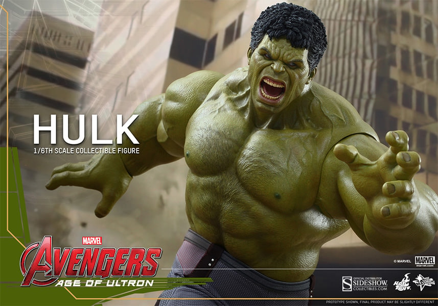 Marvel Hulk Sixth Scale Figure  (Prototype Shown) View 8
