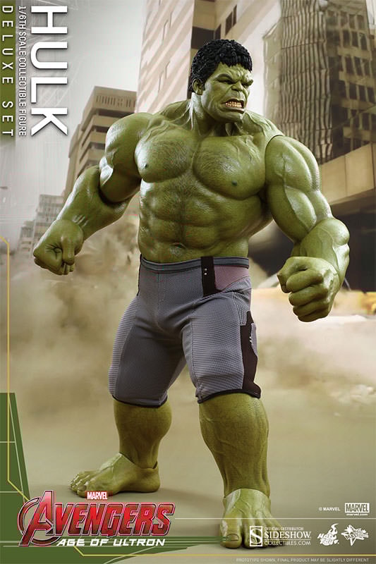 Hot toys hulk top deluxe