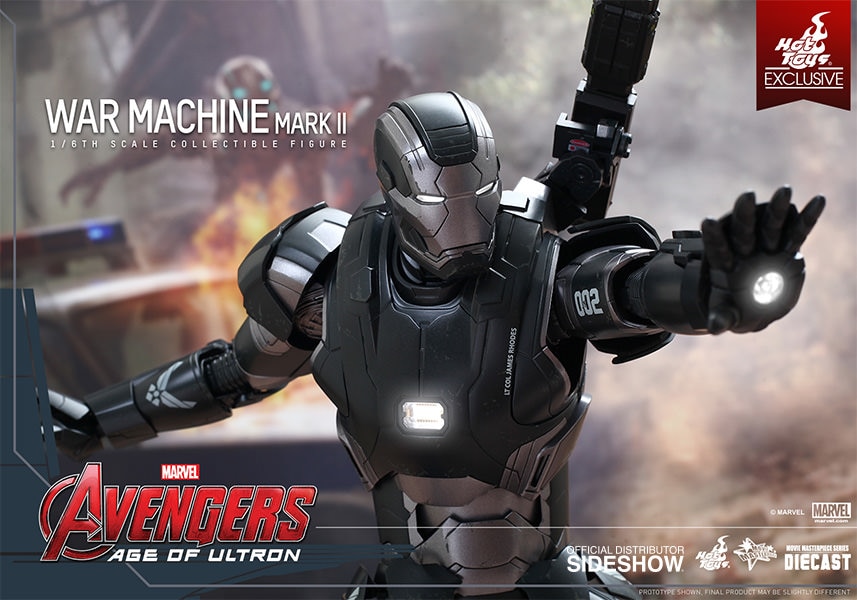 Marvel War Machine Mark II Sixth Scale Figure by Hot Toys