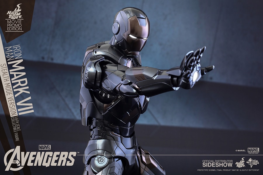 Marvel Iron Man Mark VII Stealth Mode Version Sixth Scale Fi