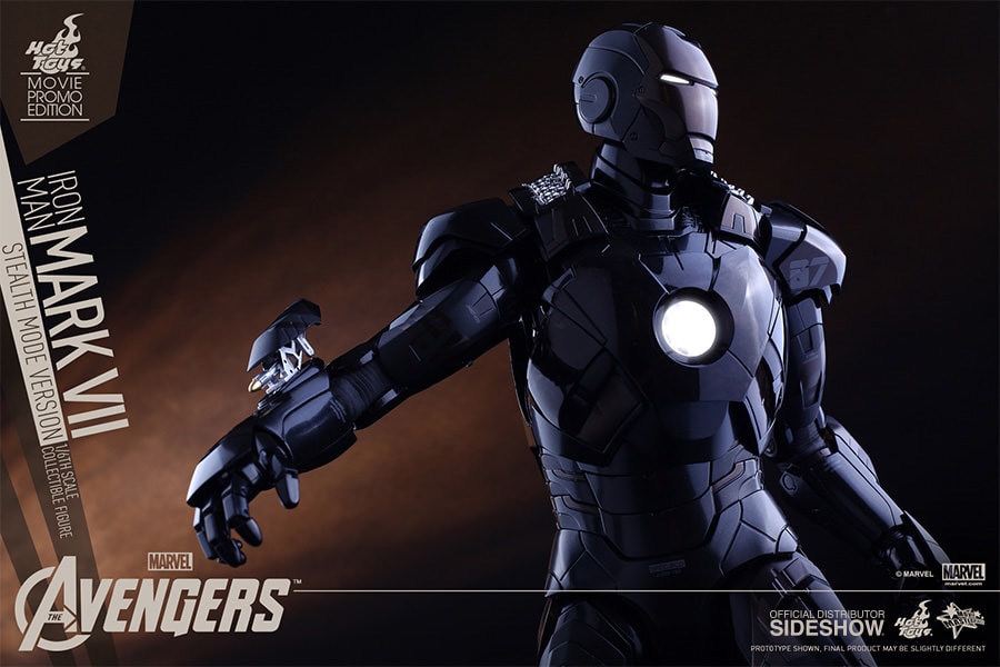Marvel Iron Man Mark VII Stealth Mode Version Sixth Scale Fi
