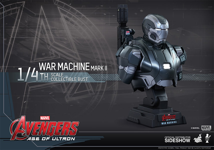 Marvel War Machine Mark II Quarter Scale Collectible Bust by