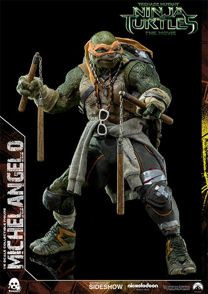 Teenage Mutant Ninja Turtles Michelangelo Sixth Scale Figure  (Prototype Shown) View 14