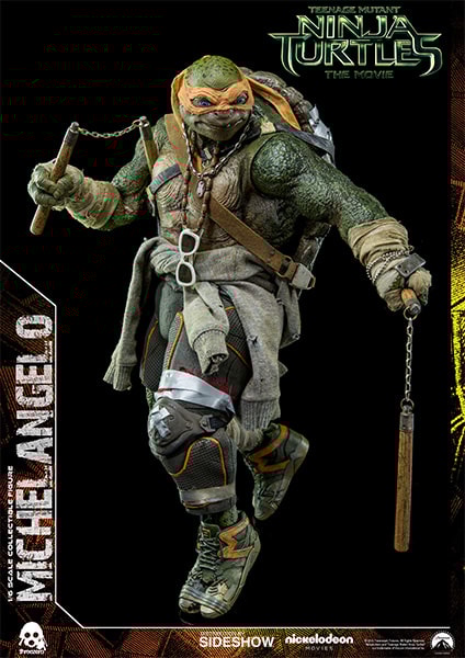 TMNT Michelangelo Sixth Scale Figure by Threezero Sideshow
