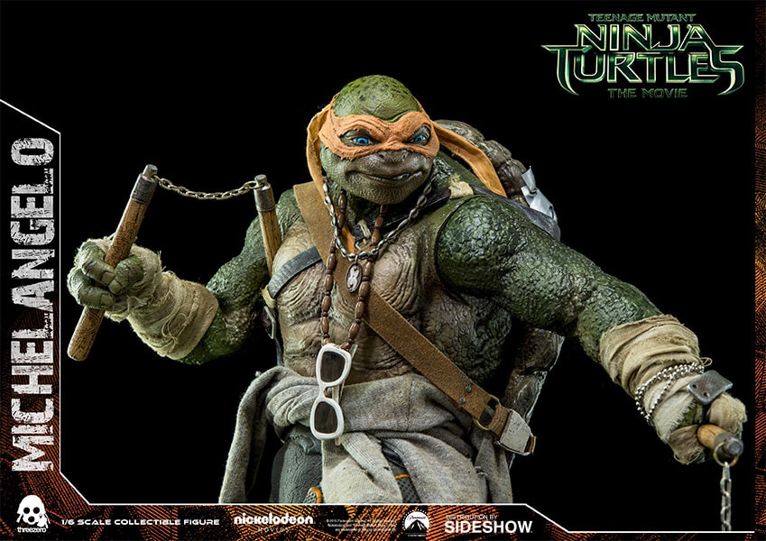 Teenage Mutant Ninja Turtles Michelangelo Sixth Scale Figure  (Prototype Shown) View 17