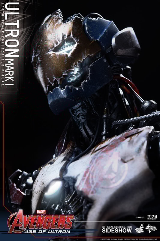 Amazon.com: Hot Toys SS902396 1:6 Scale Ultron Mark I Figure