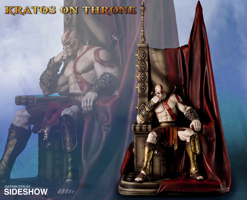 Kratos on Throne Collector Edition - Prototype Shown