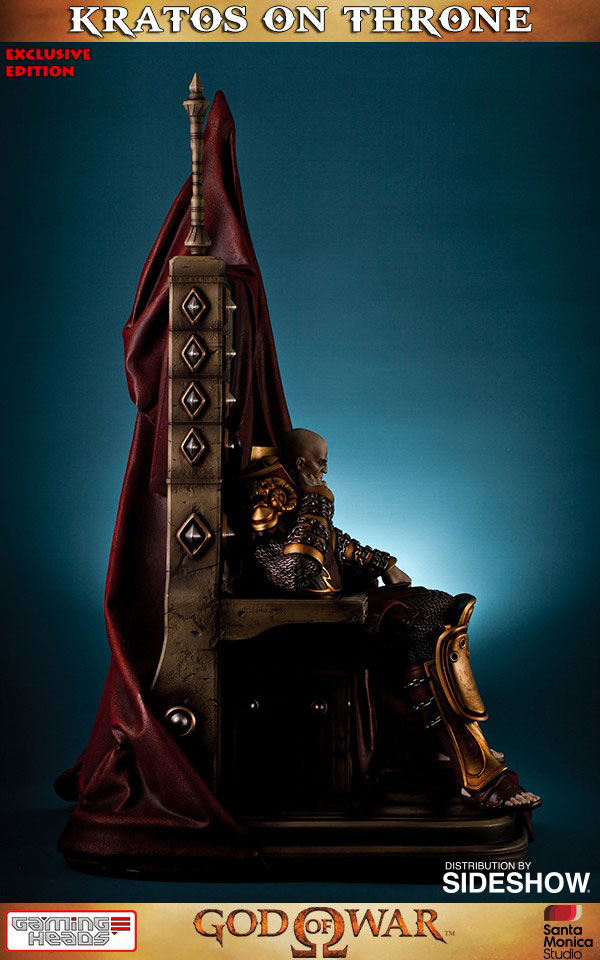 Kratos on Throne