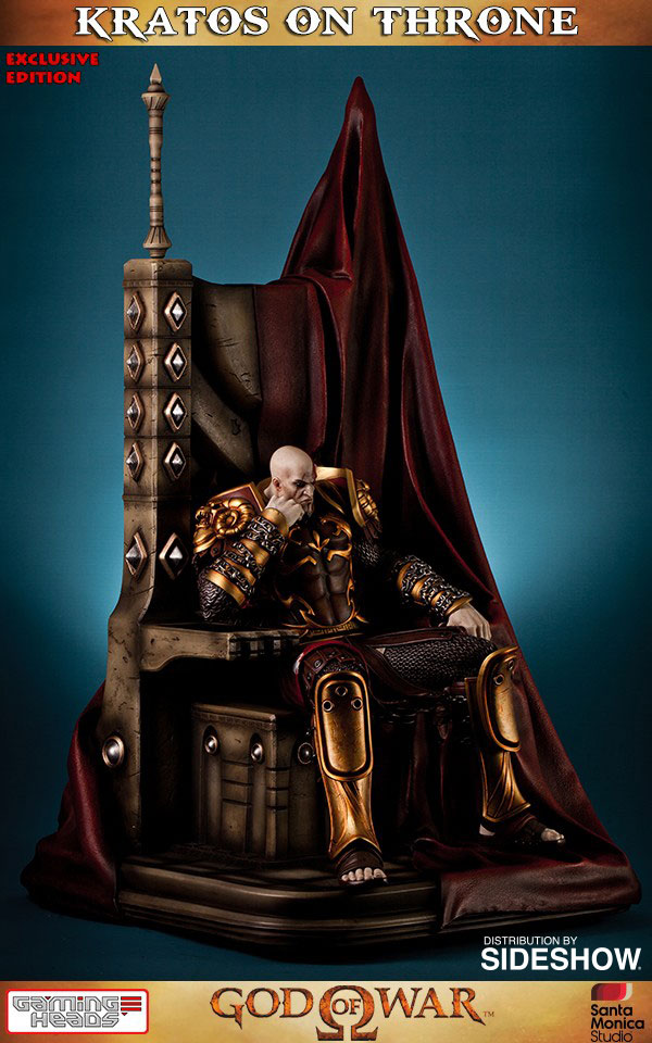 Kratos on Throne