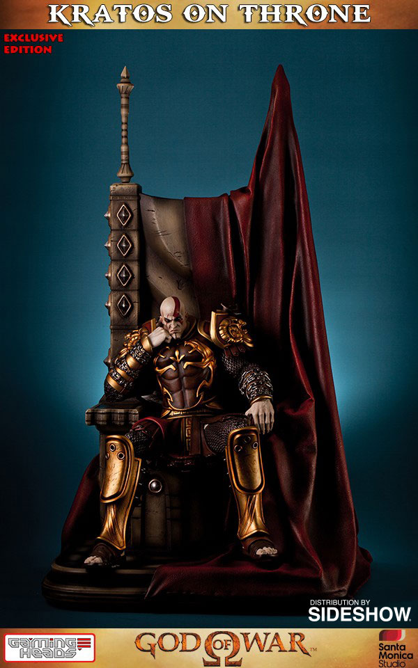Kratos on Throne