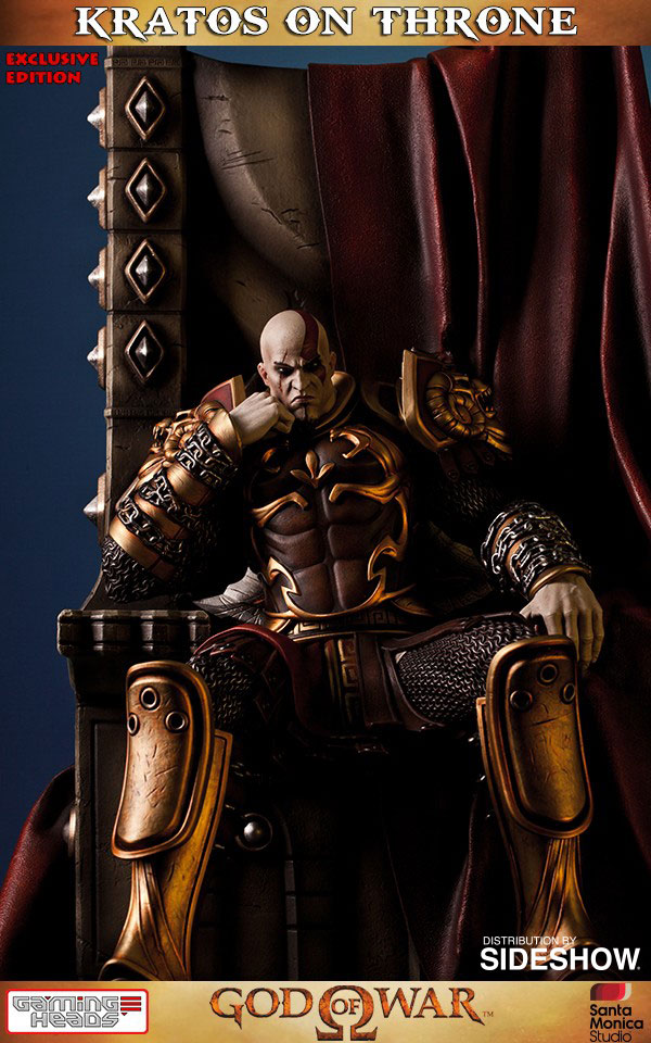 Kratos on Throne