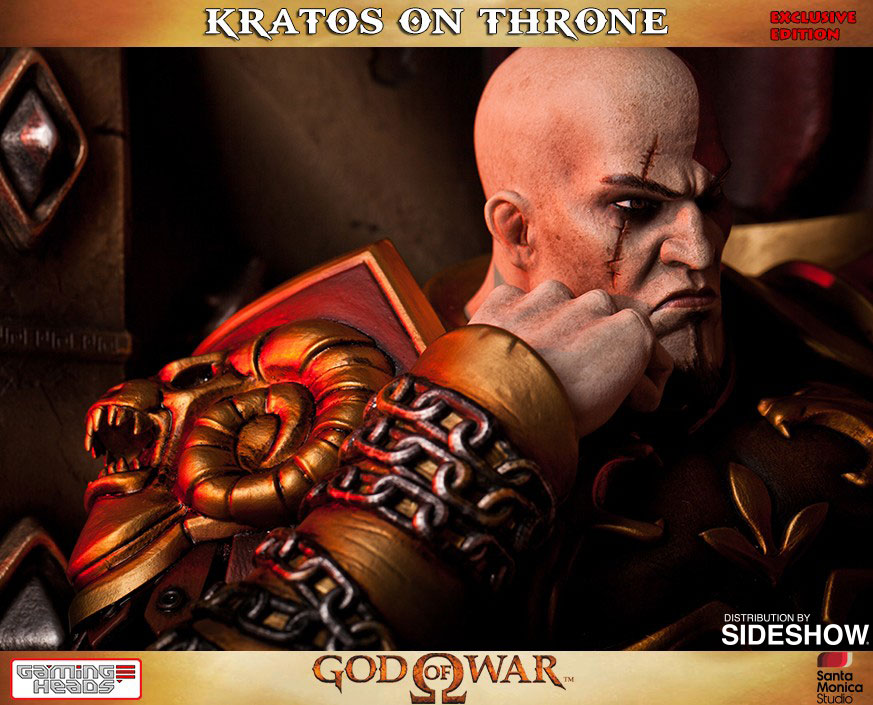 Kratos on Throne