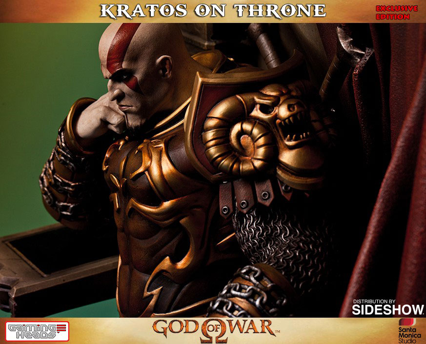 Kratos on Throne