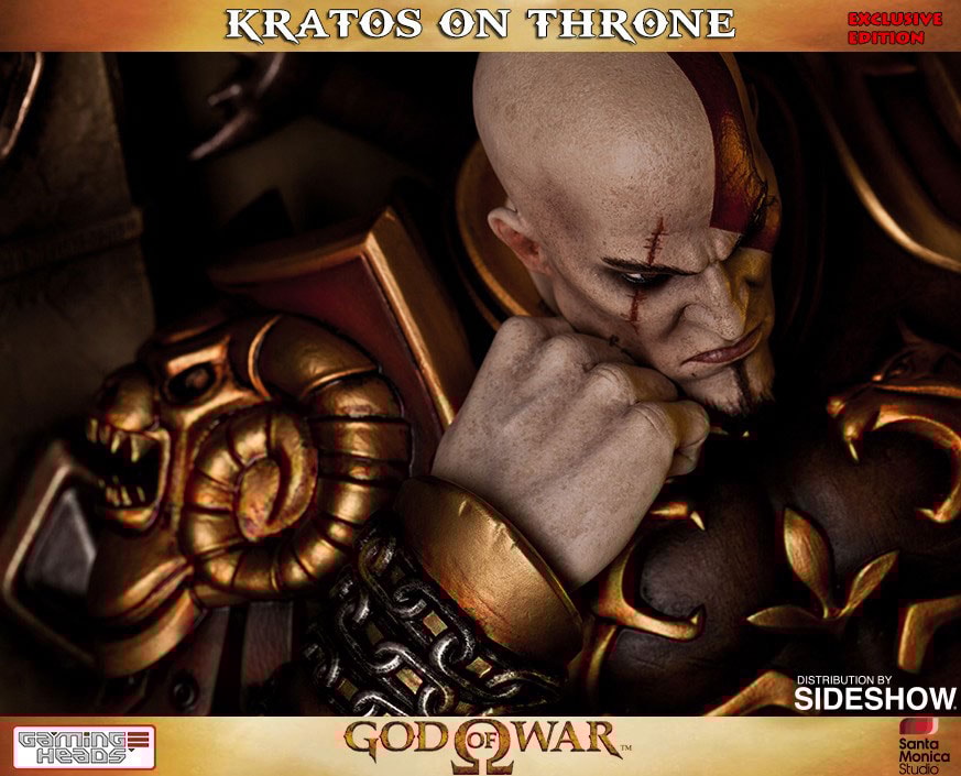 Kratos on Throne