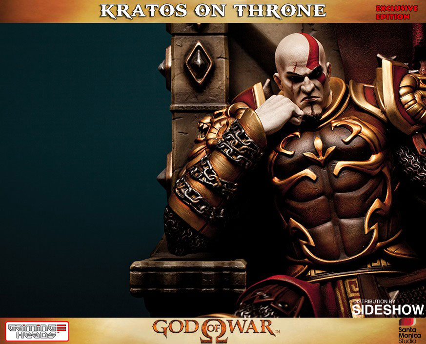 Kratos on Throne