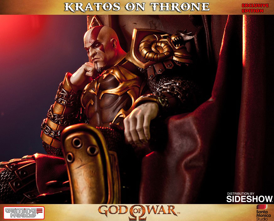 Kratos on Throne
