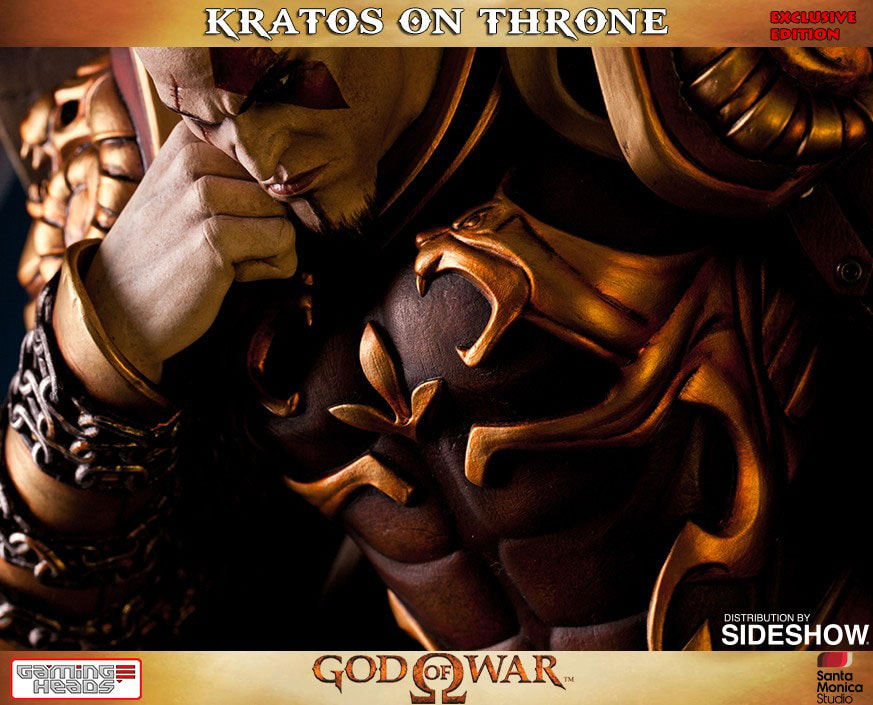 Kratos on Throne