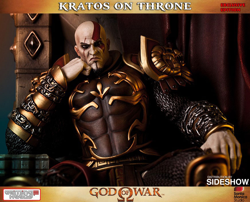Kratos on Throne