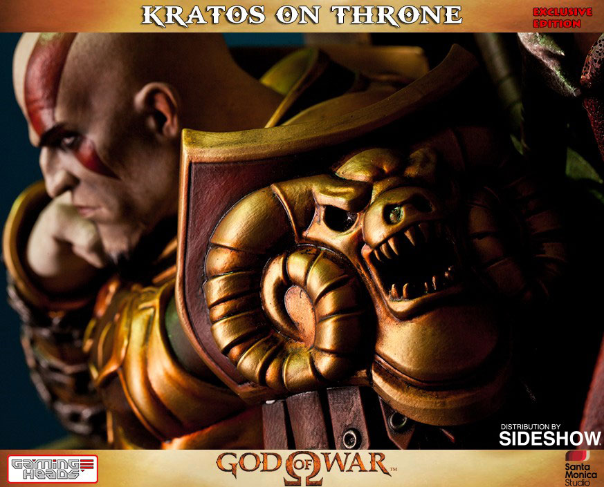 Kratos on Throne