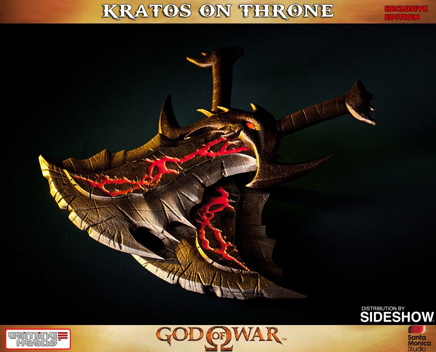 Kratos on Throne