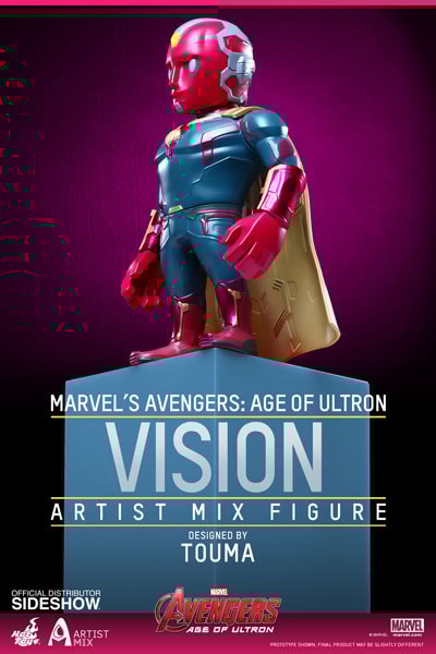 Marvel Vision Collectible Figure by Hot Toys Sideshow Collectibles
