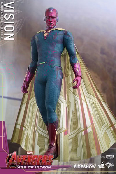 Marvel Vision Sixth Scale Figure by Hot Toys Sideshow Collectibles