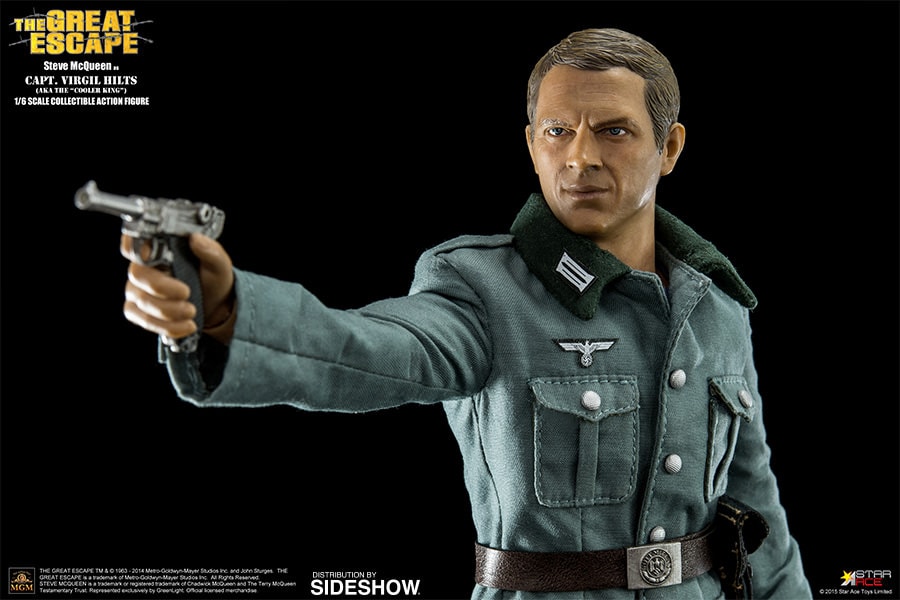 The Great Escape Steve McQueen Capt Virgil Hilts Deluxe Vers