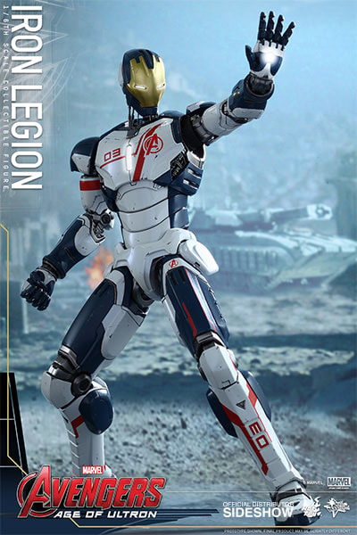 Marvel Iron Legion Sixth Scale Figure  (Prototype Shown) View 3