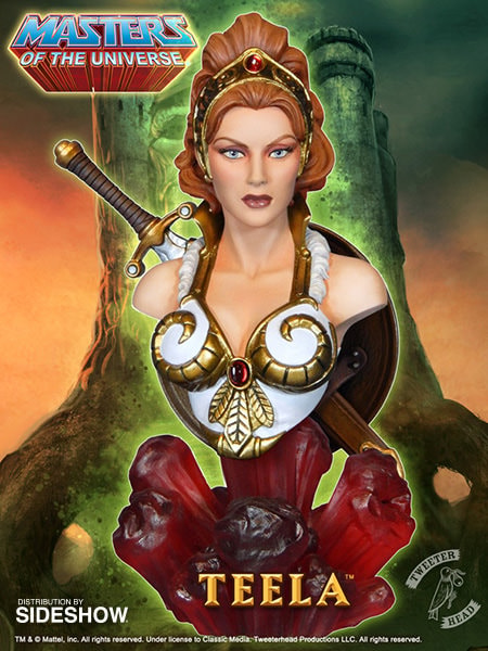 Masters of the Universe Teela Quarter Scale Collectible Bust  (Prototype Shown) View 1