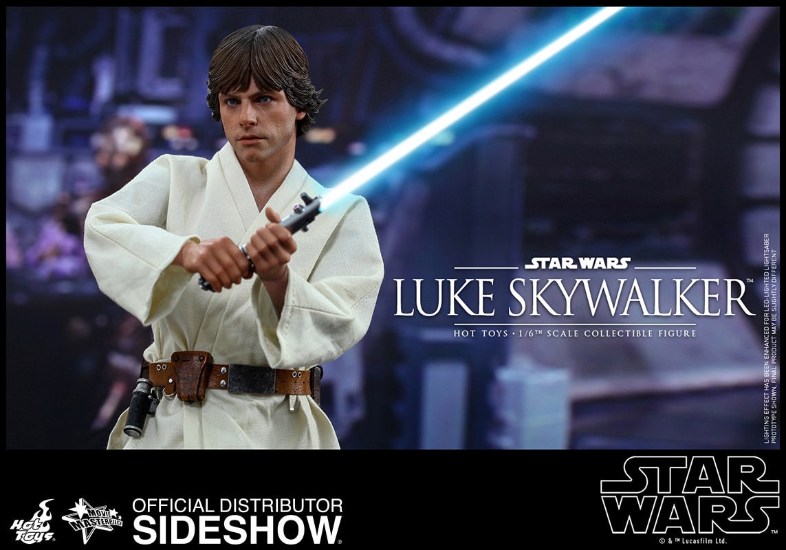 Star Wars Luke Skywalker Sixth Scale Figure by Hot Toys Sideshow