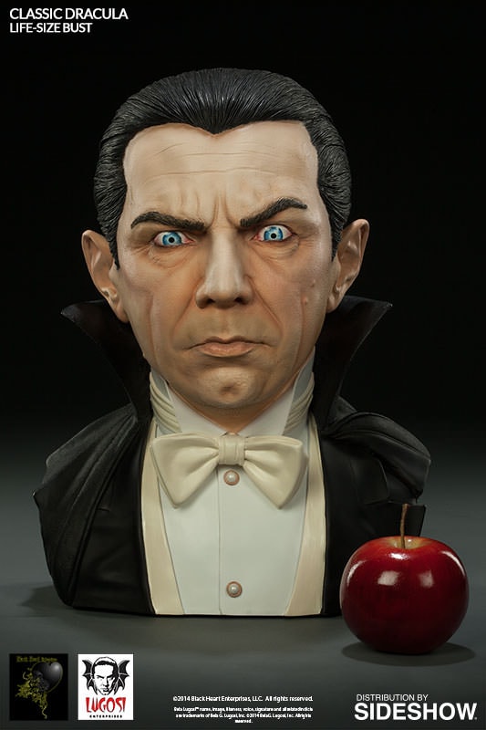 Dracula Classic Dracula Life-Size Bust  (Prototype Shown) View 5