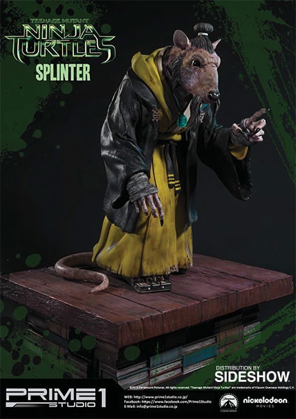 A4等級以上 TMNT P1S Splinter 1/4 スタチュー フィギュア | maximise.mu