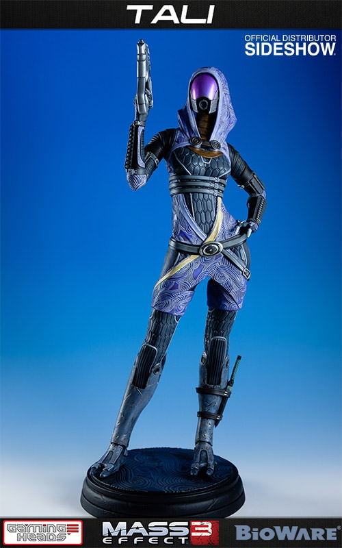 Mass Effect TaliZorah vas Normandy Statues  (Prototype Shown) View 1
