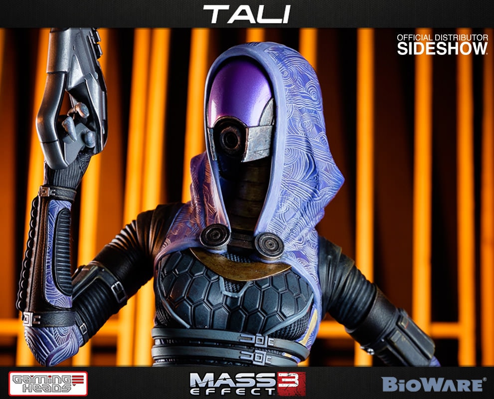 Mass Effect TaliZorah vas Normandy Statues  (Prototype Shown) View 5