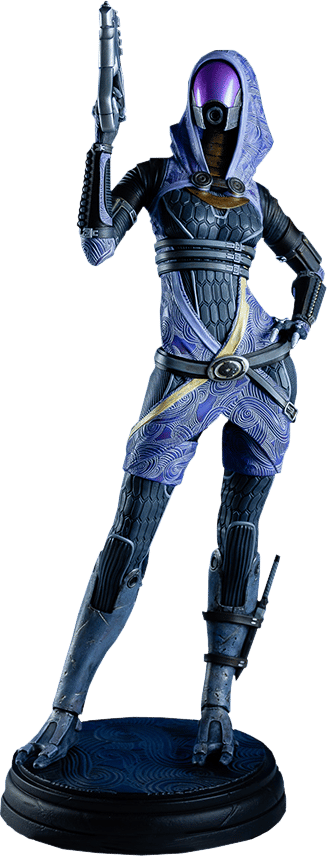 Mass Effect TaliZorah vas Normandy Statues  (Prototype Shown) View 7