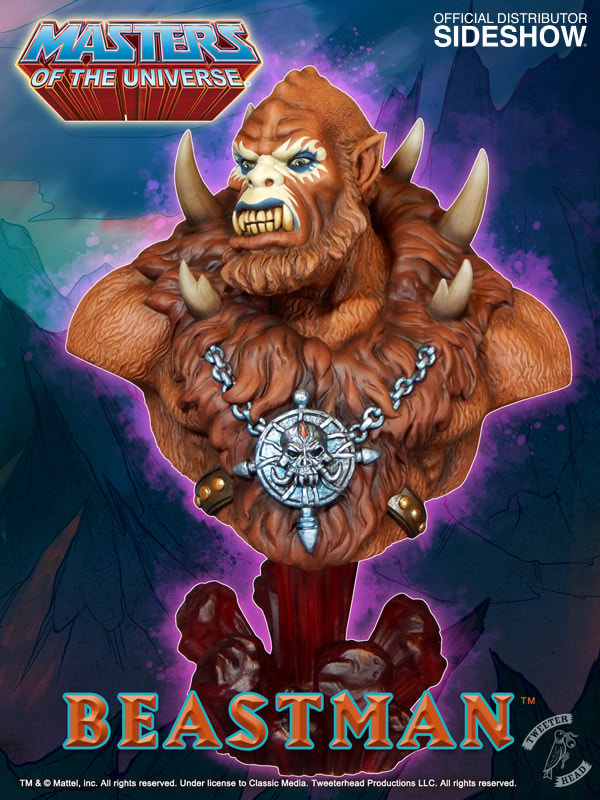 Masters of the Universe Beastman Collectible Bust  (Prototype Shown) View 1