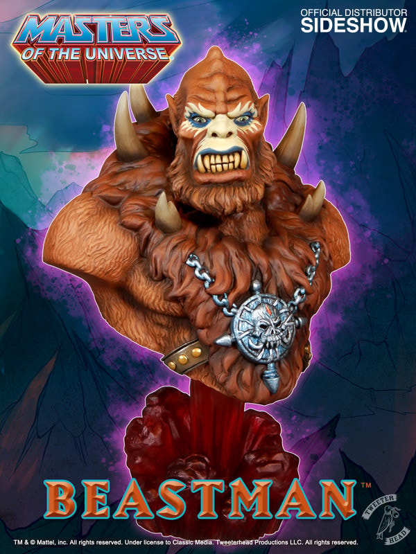 Masters of the Universe Beastman Collectible Bust  (Prototype Shown) View 2